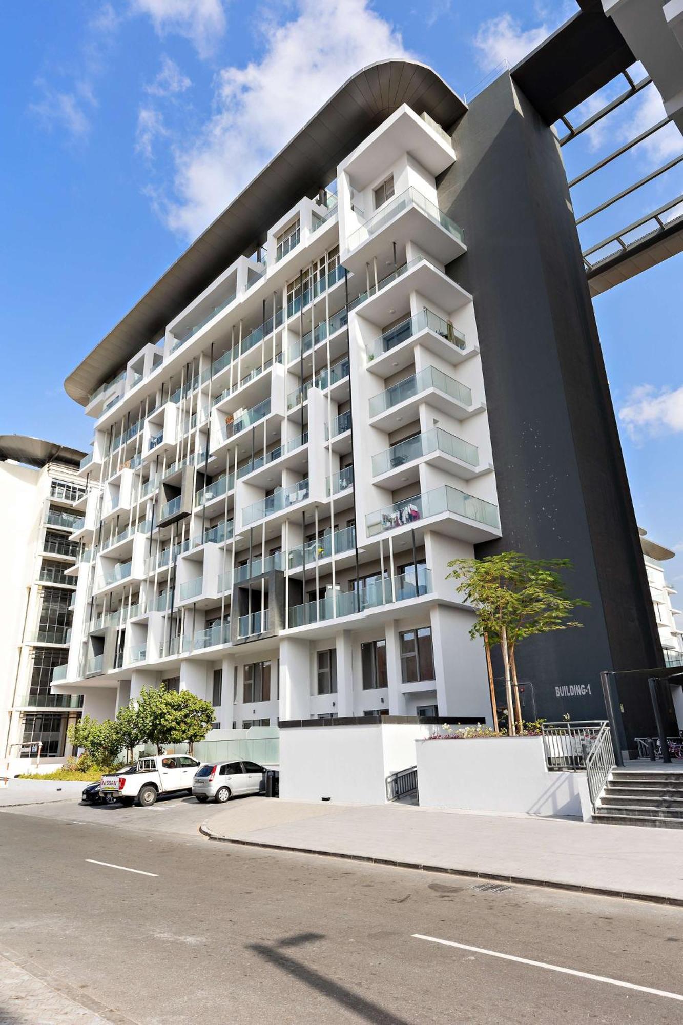 Silkhaus Chic Studio Near Masdar City Park Abu Dhabi Exterior photo